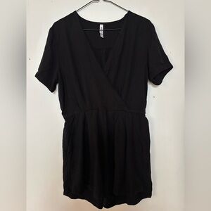 RVCA black romper